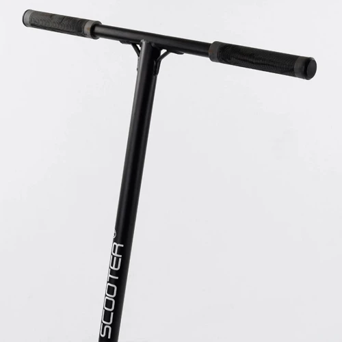 Самокат трюковый Best Scooter "SIMBIOTE" HIC-система, ПЕГИ, алюминиевый диск и дека Black (102305): Конструкция рамы цельная