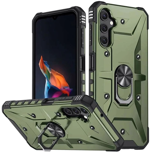 Аксессуар для смартфона Mobile Case Pathfinder Ring Army Green for Samsung A155 Galaxy A15 4G / A156 Galaxy A15 5G