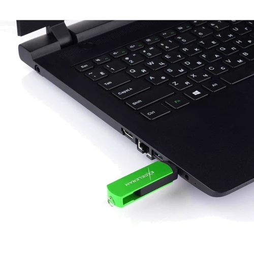 USB-флешка eXceleram 32GB P2 Series USB 3.1 Gen 1 Green/Black (EXP2U3GRB32) фото 5