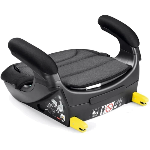 Бустер Peg-Perego Viaggio Shuttle Crystal Black чорне із сірим (IMVS040000DP53DX13): Вага дитини 15 до 36 кг