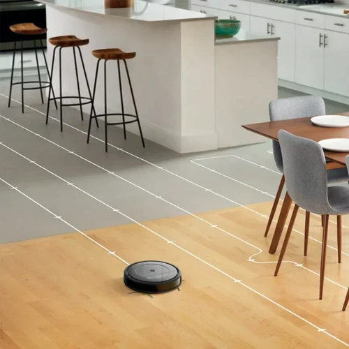 Робот-пилосос iRobot Roomba Combo 105 (Black) (Y311040): Додатково Для маленької квартири, Для великих приміщень, 2 в 1, Автоматична підзарядка, Автономні, Адаптація під тип поверхні, Віддалене управління, Розумний