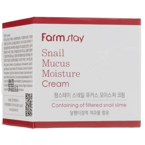 FarmStay Snail Mucus Moisture Cream Зволожуючий крем з екстрактом равлика 50 ml: Стать Для женщин