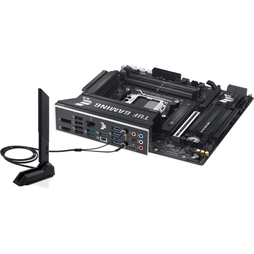 ASUS TUF GAMING B850M-PLUS WIFI UA: Оперативная память 4xDDR5 8000+ МГц, до 192 ГБ