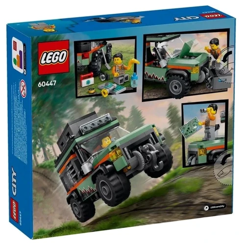Конструктор LEGO City Внедорожный горный грузовик 4x4 221 деталь (60447) фото 9