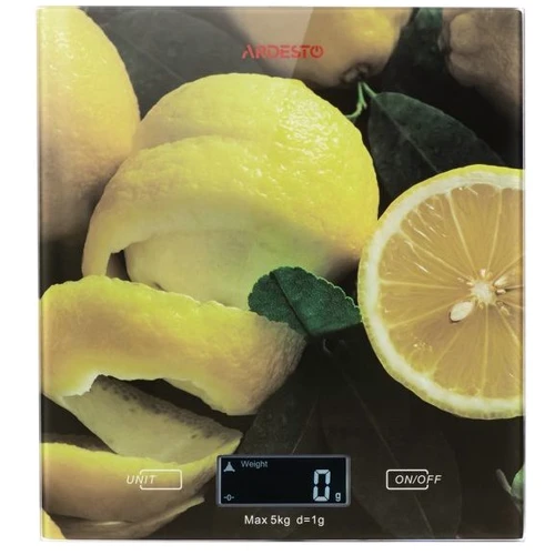 Весы кухонные Ardesto SCK-893LEMON