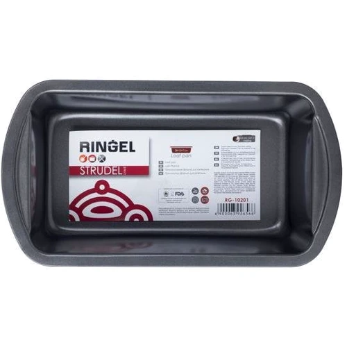 Форма для кекса Ringel Strudel прямоугольная 28х15х7 cм (RG-10201): Крышка Нет