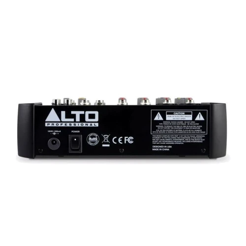 Микшерный пульт ALTO PROFESSIONAL ZMX862: Аналоговые входы 2 мик/инстр. + 2 стереопары
