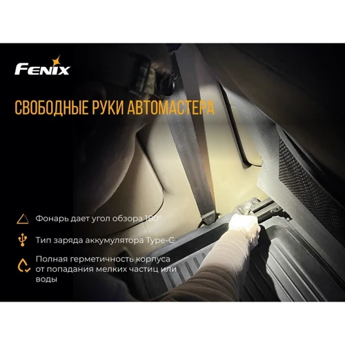 Фонарь туристический Fenix HL60R Cree XM-L2 U2 Neutral White LED: Сертификат защищенности IPX8