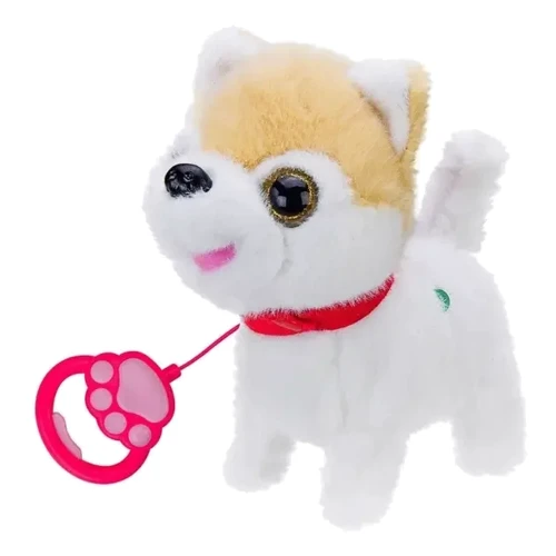 Интерактивная собачка Mic Лучший друг Шпиц на поводке (PL82305)