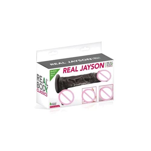 Фаллоимитатор на присоске Real Body - Real Jayson Black