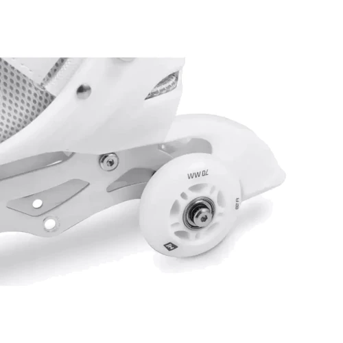Роликовые коньки для девочки Hop-Sport 3W1 HS-903 Motion S бело-мятные фото 7
