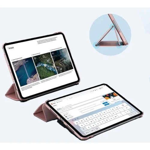 Аксесуар для iPad BeCover Case Book Tri Fold Hard Pink для iPad Pro 13 2024 M4 (711732): Тип аксесуара чехол