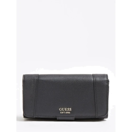 Жіночий гаманець Guess Naya Slg File Clutch чорний (SWVG7881590-BLA)