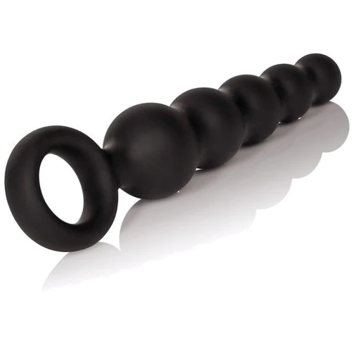 Анальная вибро-пробка Booty Call Booty Shaker, 10.3x2.5 см, черный