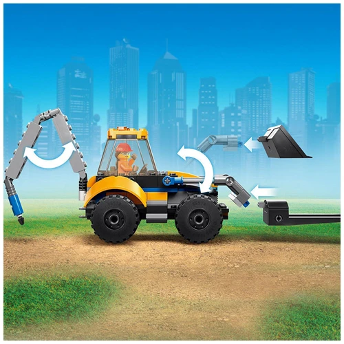 LEGO City Строительный экскаватор (60385) фото 5