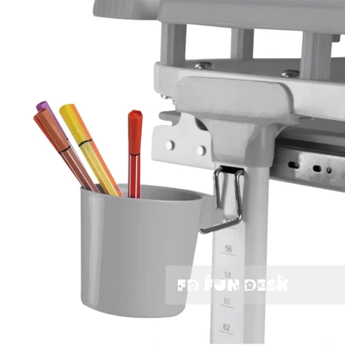 Комплект FunDesk Парта і стілець-трансформери Sorriso Grey