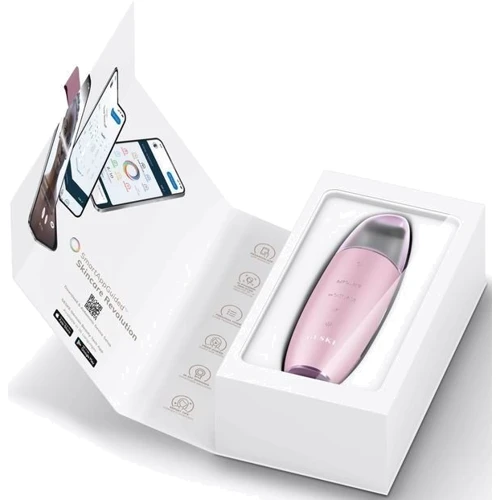 Микротоковый скрабер для кожи GESKE MicroCurrent Skin Scrubber & Blackhead Remover 9 в 1 Pink (GK000044PK01) фото 6