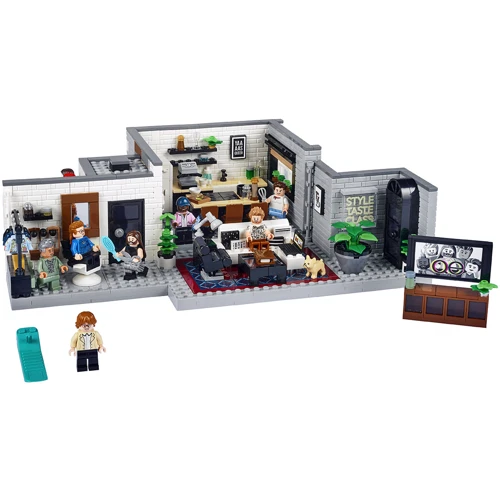 Конструктор LEGO Icons Queer Eye — лофт Великолепной пятерки (10291): Рекомендуемый возраст 7+