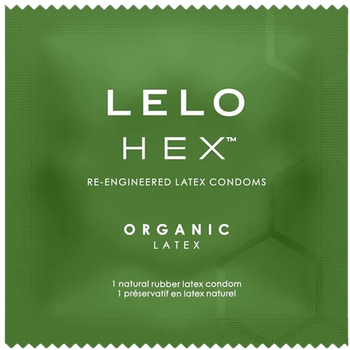 Презервативы LELO HEX Condoms Organic 36 Pack, тонкие и суперпрочные