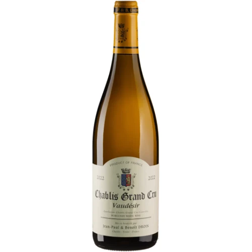 Вино Droin Chablis Vaudesir 2022 белое сухое 0.75 л (BWT4158)