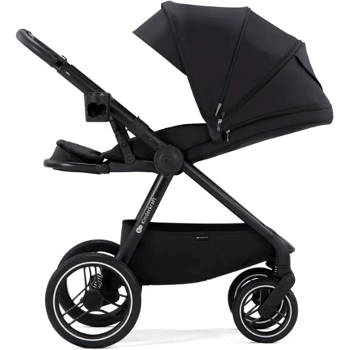 Універсальний візочок 2 в 1 Kinderkraft Nea Midnight Black (KSNEA000BLK2000): Ширина шасі 60