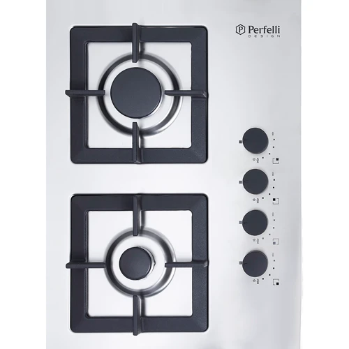 Варильна поверхня газова Perfelli Design HGM 6440 INOX SLIM LINE фото 10