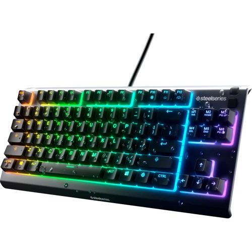 Клавиатура SteelSeries Apex 3 TKL UA (SS64831): Подключение проводное