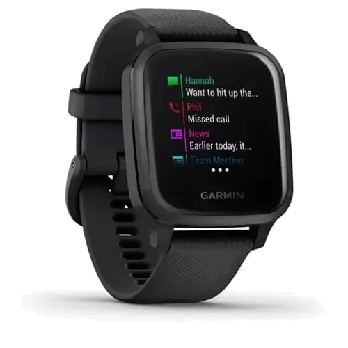 Смарт-часы Garmin Venu Sq Music Fitness Watch Black with Slate Bezel (010-02426-10): Производитель Garmin
