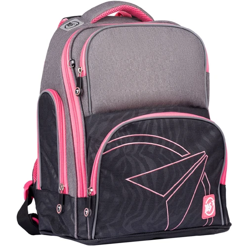Рюкзак YES S-30 Juno Max Yes style, серый/черный (558738)