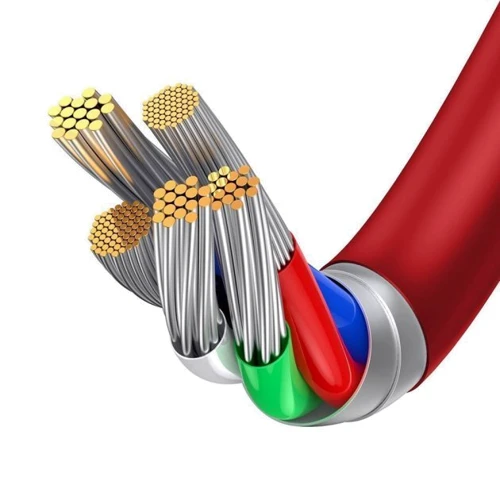 Кабель Baseus Cable USB-C to Lightning Superior Series PD 20W 2m Red (CATLYS-C09) фото 3