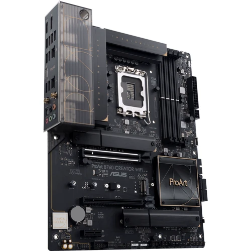 ASUS PROART B760-CREATOR WIFI: Разъемы на плате USB Type-C, USB 3.2 Gen 1, USB 2.0, СОМ, SATA 3.0, M.2