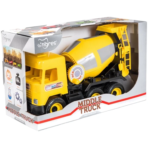 Бетонозмішувач Tigres Middle truck з рухомими деталями (39493): Виробник Tigres