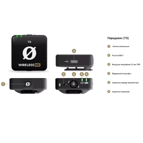 Микрофонная радиосистема RODE Wireless ME фото 8