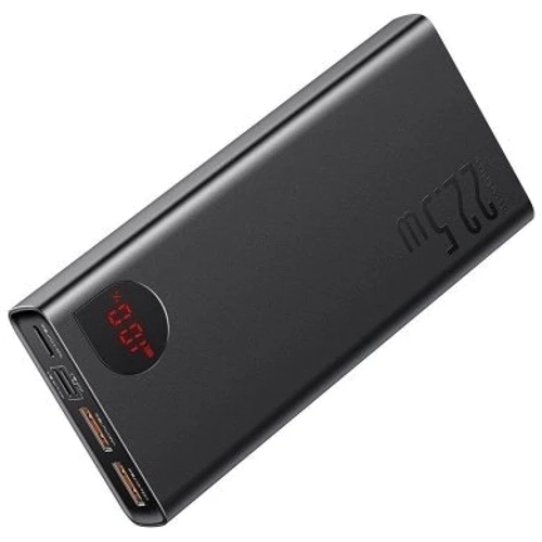 Внешний аккумулятор Baseus Power Bank 20000mAh Adaman Metal Digital Display 22.5W QC3.0 PD3.0 Black (PPAD070101/PPAD000101): Встроенный кабель нет