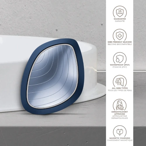 Ультразвукова маска тепло та холод GESKE Sonic Warm&Cool Mask 9в1 midnight фото 4