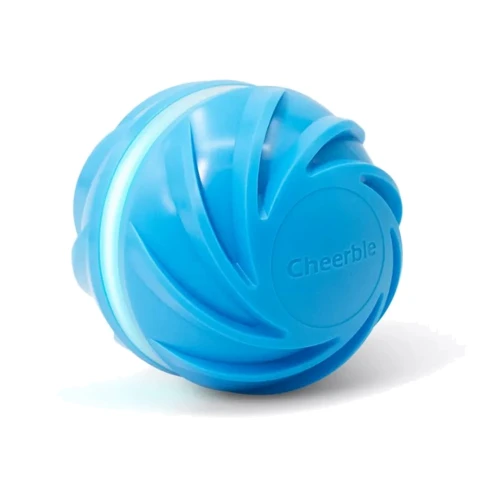 Интерактивный мяч для собак Cheerble Wicked Ball Cyclone Blue Голубой (6971883203809)