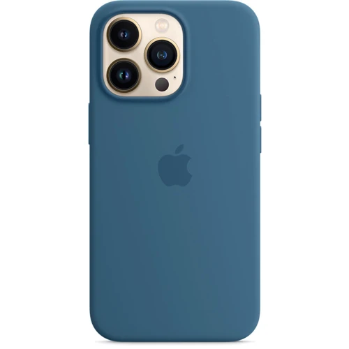 Чехол для iPhone Apple Silicone Case with MagSafe Blue Jay (MM2G3) for iPhone 13 Pro: Материалы Силикон