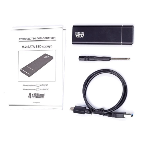 Аксессуар для накопителя Agestar 3UBNF5C (Black) фото 2