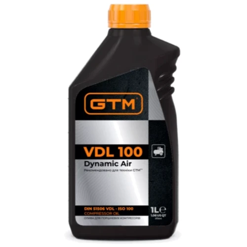 Масло компрессорное GTM Dynamic Air VDL 100 (ISO 100) 1 л