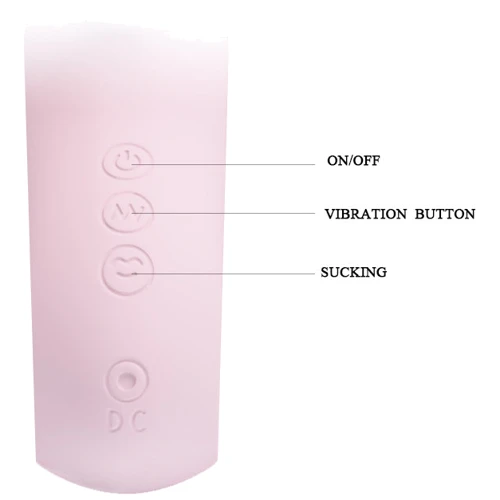 Вибратор Romance Massage Sucking Vibrator Pink