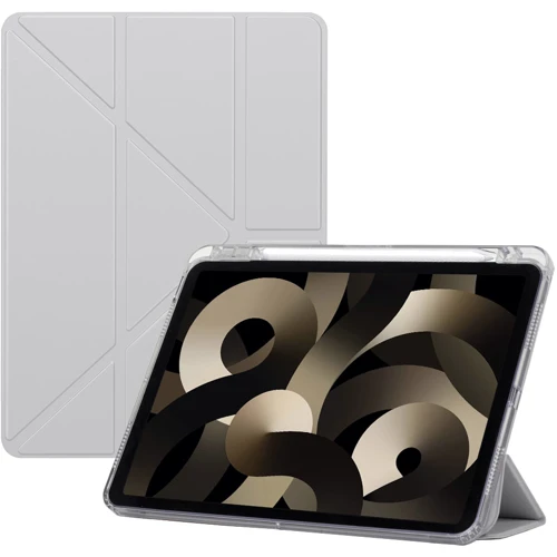 Аксессуар для iPad BeCover Ultra Slim Origami with Pencil mount Gray for iPad Mini 7 2024 (712935) фото 5