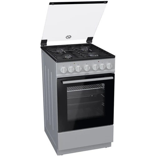 Плита комбінована Gorenje K5241SH: Тип варильної поверхні газова