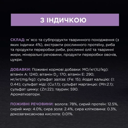Влажный корм Pro Plan Delicate Nutrisavour с индейкой 5x85г (7613036684446) фото 7