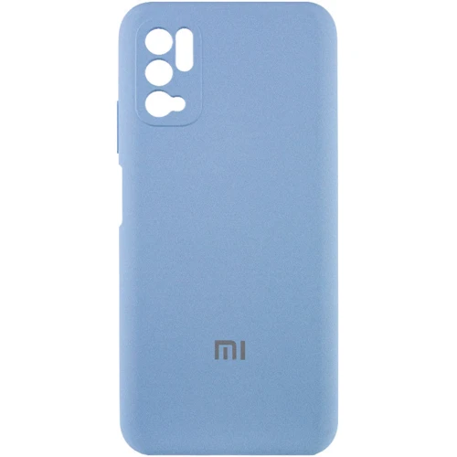 Чохол для телефона Mobile Case Silicone Cover Shield Camera Lilac Blue для Xiaomi Redmi Note 10 5G / Poco M3 Pro / Poco M3 Pro 5G