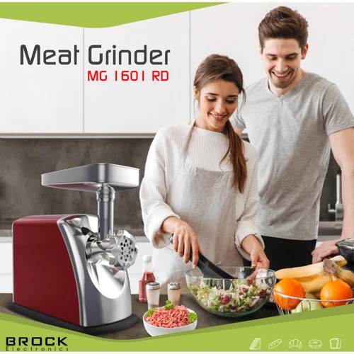 Мясорубка BROCK MG 1601 RD фото 12
