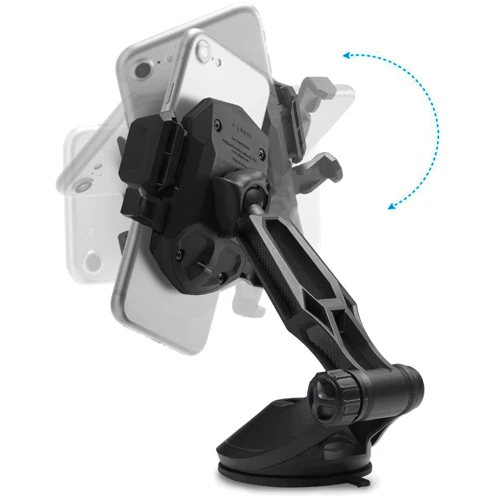 Держатель Spigen Car Mount Holder Kuel Signature TS36 Black (000CG21159): Совместимость универсальный