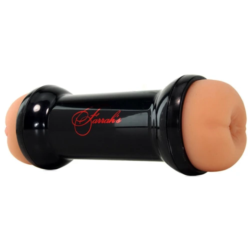 Мастурбатор вагина-анус CyberSkin Celebrity Series Farrah's Double-Ended Stroke