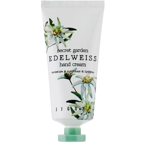 Jigott Secret Garden Edelweiss Hand Cream Крем для рук с экстрактом эдельвейса 100 ml: Назначение Увлажнение, Смягчение