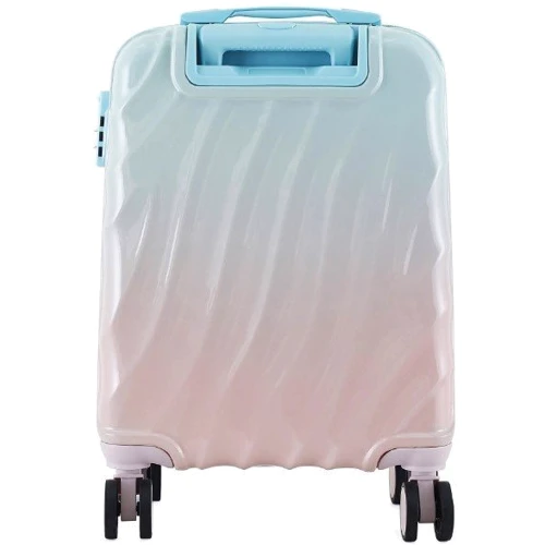 Чемодан Semi Line 20" (S) Blue/Pink Cream Gradient голубой/розовый градиент (T5649-1): Фактура Глянцевая
