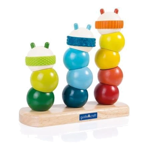 Пірамідка Guidecraft Manipulatives Гусениці (G6731): Тип пірамідка